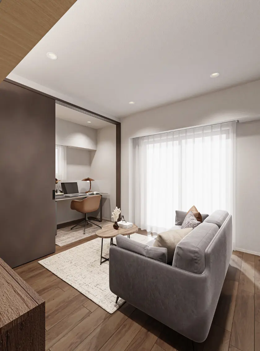 デュオフラッツ池尻大橋ノリスAタイプ完成予想CG