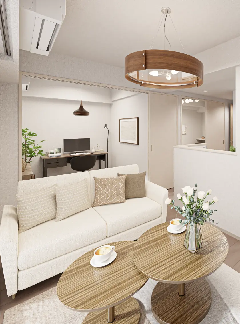 デュオフラッツ今池フレナAタイプ完成予想CG