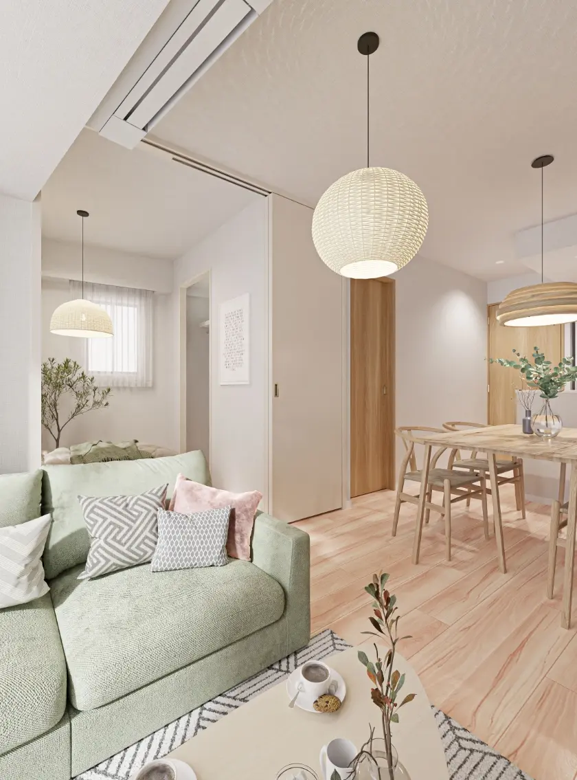 デュオフラッツ板橋大山Aタイプ完成予想CG