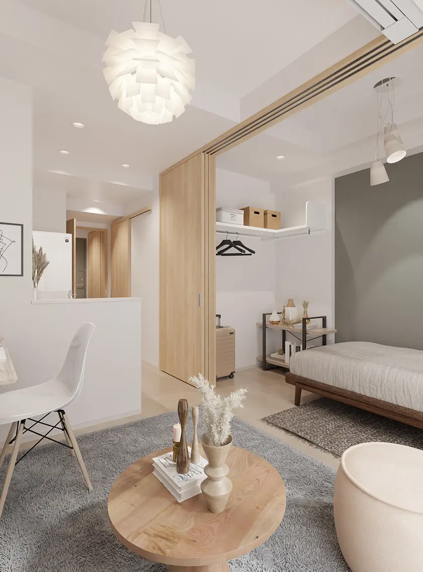 デュオフラッツ品川戸越Aタイプ完成予想CG